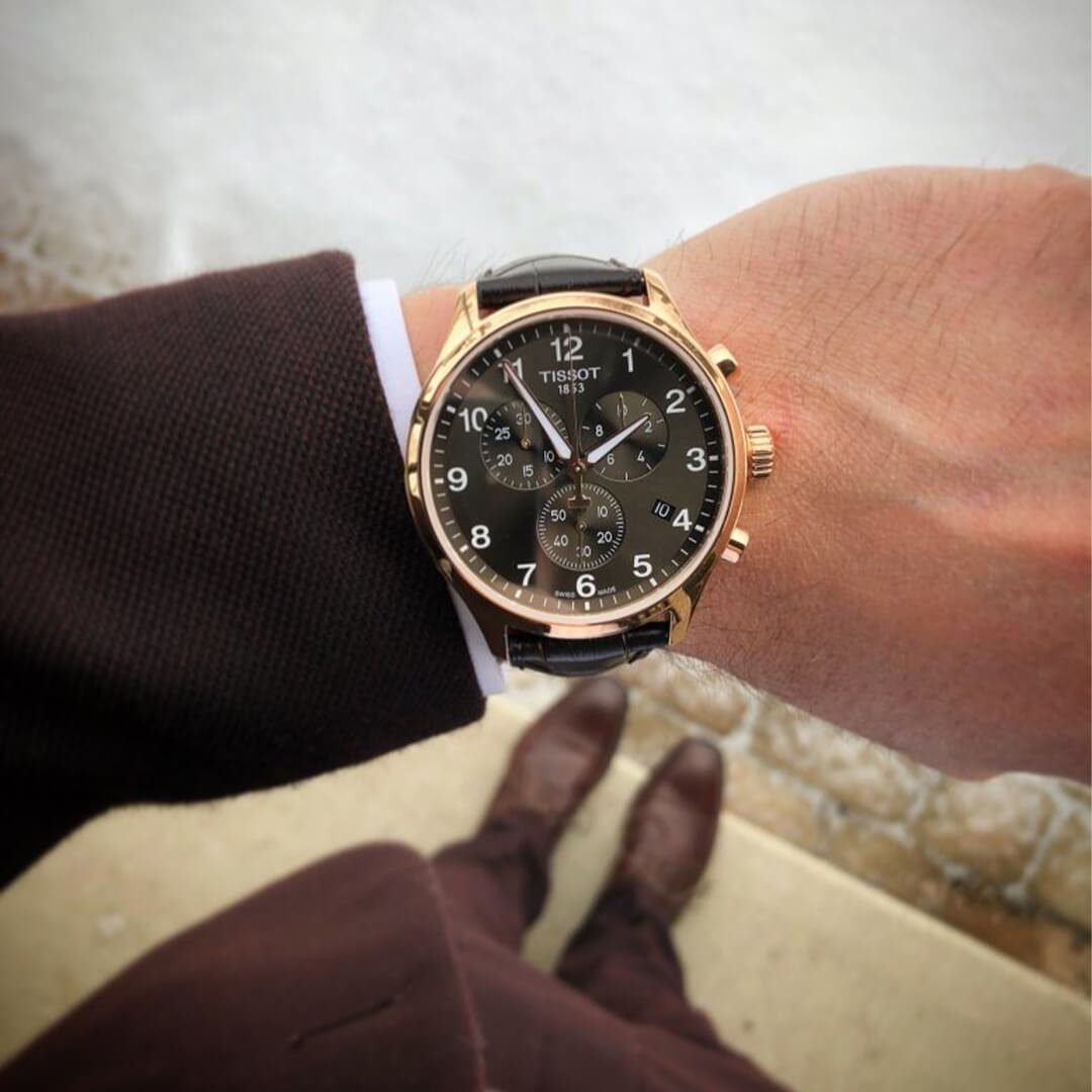 Montre Homme TISSOT – brillance équilibrée – Originale Idée Cadeau pour toutes les occasions à Casablanca, Rabat et partout au Maroc – Montres de Luxe Montre Homme TISSOT – brillance équilibrée – Image 2