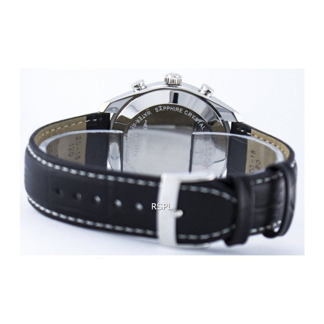 Montre Homme TISSOT 1853 – Cuir noir – Originale Idée Cadeau pour toutes les occasions à Casablanca, Rabat et partout au Maroc – Montres de Luxe Montre Homme TISSOT 1853 – Cuir noir – Image 5