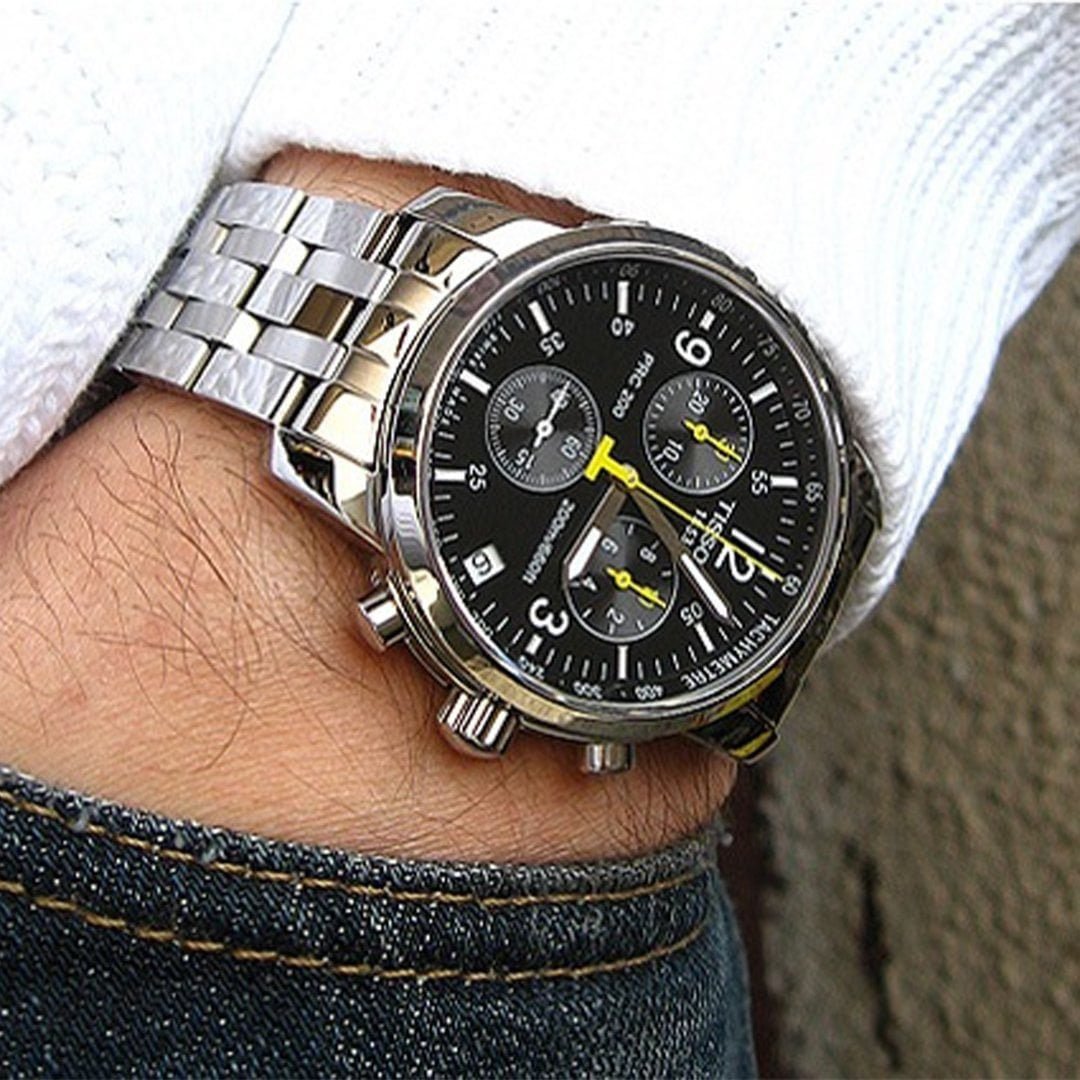 Montre Homme TISSOT – allure suisse – Originale Idée Cadeau pour toutes les occasions à Casablanca, Rabat et partout au Maroc – Montres de Luxe Montre Homme TISSOT – allure suisse – Image 2