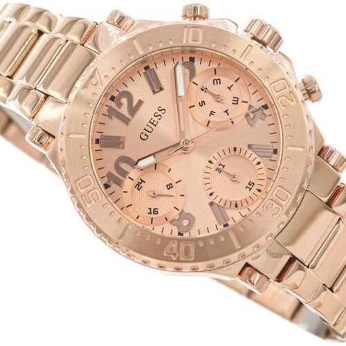 Montre Femme GUESS GW0465L2 – relief discret Originale au Maroc | Livraison à Casablanca, Rabat, Fès – Montres de Luxe