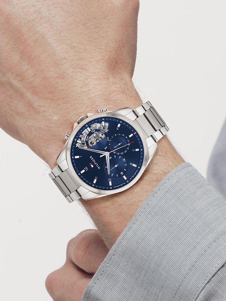 Montre Homme TOMMY HILFIGER – lumière douce – Originale Idée Cadeau pour toutes les occasions à Casablanca, Rabat et partout au Maroc – Montres de Luxe Montre Homme TOMMY HILFIGER – lumière douce – Image 2